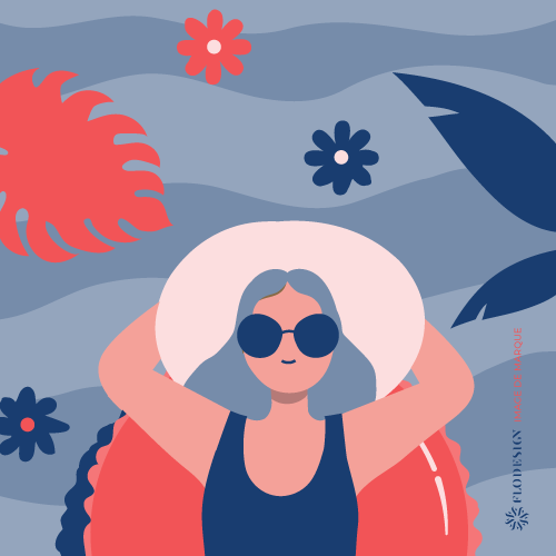 Flodesign-Illustration-été un-ete-ressourçant-et-productif avec Flodesign